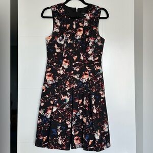 RW&CO. Floral Sleeveless Dress - Black, Red, Blue